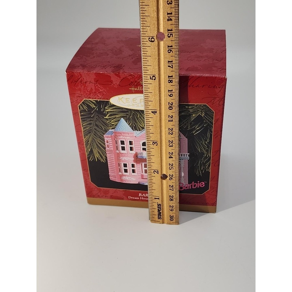 Vintage 1999 New in Box Hallmark Keepsake Christmas Ornament Barbie Dream‎ House - Picture 2 of 9